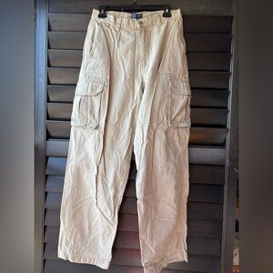 💥SALE💥 Vintage Gap Men's Cargo Khaki Pants Size 30 x 32